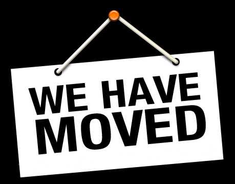 We have moved!